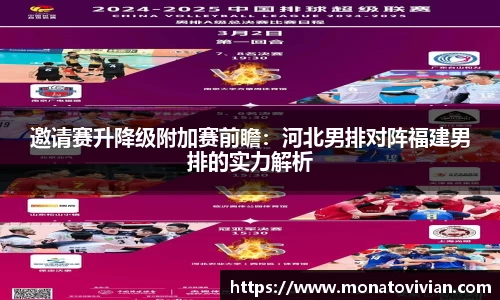 邀请赛升降级附加赛前瞻：河北男排对阵福建男排的实力解析
